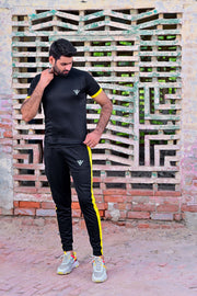 Black Rock / Titanium Yellow - Dri-Fit Tracksuit