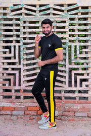 Black Rock / Titanium Yellow - Dri-Fit Tracksuit